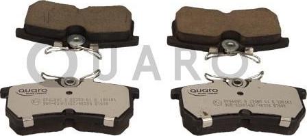 QUARO QP6689C - Тормозные колодки, дисковые, комплект autospares.lv