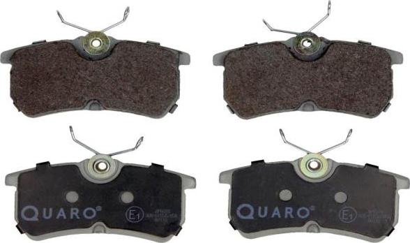 QUARO QP6689 - Тормозные колодки, дисковые, комплект autospares.lv