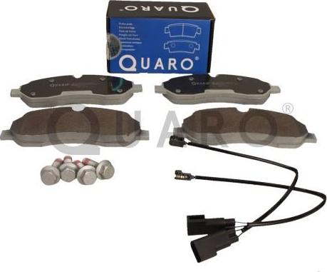 QUARO QP6685 - Тормозные колодки, дисковые, комплект autospares.lv