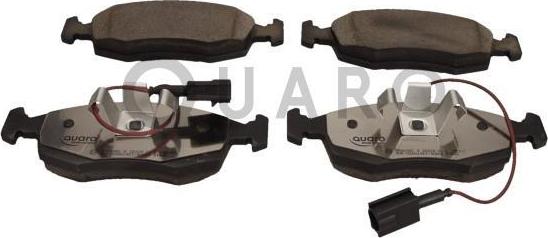 QUARO QP6638C - Тормозные колодки, дисковые, комплект autospares.lv