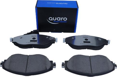 QUARO QP6623C - Тормозные колодки, дисковые, комплект autospares.lv