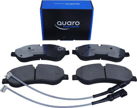 QUARO QP6064C - Тормозные колодки, дисковые, комплект autospares.lv