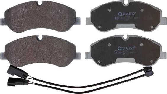 QUARO QP6064 - Тормозные колодки, дисковые, комплект autospares.lv