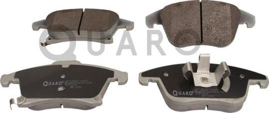 QUARO QP6007 - Тормозные колодки, дисковые, комплект autospares.lv