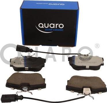 QUARO QP6081C - Тормозные колодки, дисковые, комплект autospares.lv