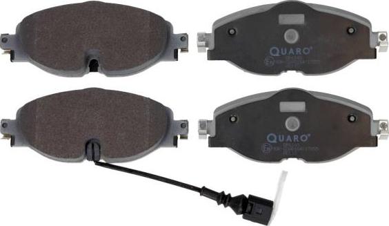 QUARO QP6148 - Тормозные колодки, дисковые, комплект autospares.lv