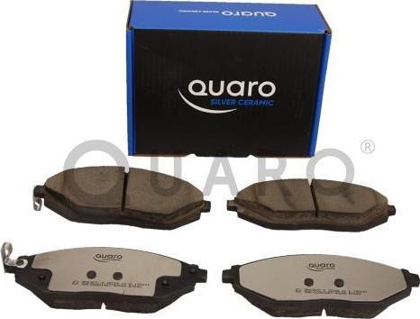 QUARO QP6387C - Тормозные колодки, дисковые, комплект autospares.lv