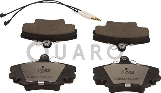 QUARO QP0910C - Тормозные колодки, дисковые, комплект autospares.lv