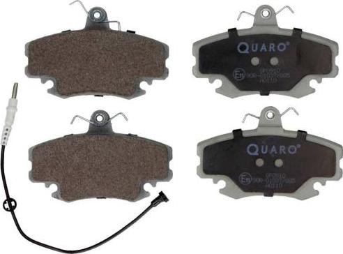 QUARO QP0910 - Тормозные колодки, дисковые, комплект autospares.lv