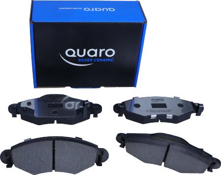 QUARO QP0463C - Тормозные колодки, дисковые, комплект autospares.lv