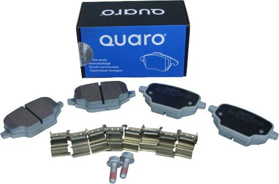 QUARO QP0467 - Тормозные колодки, дисковые, комплект autospares.lv