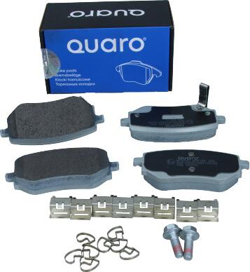 QUARO QP0425 - Тормозные колодки, дисковые, комплект autospares.lv