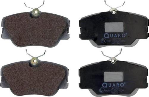 QUARO QP0552 - Тормозные колодки, дисковые, комплект autospares.lv
