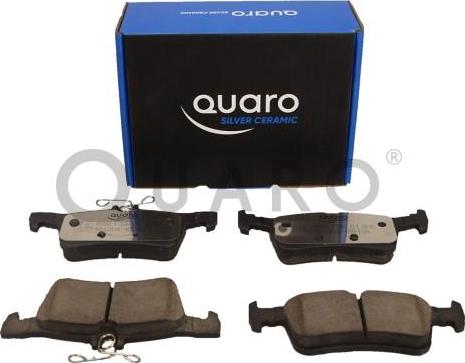 QUARO QP0696C - Тормозные колодки, дисковые, комплект autospares.lv