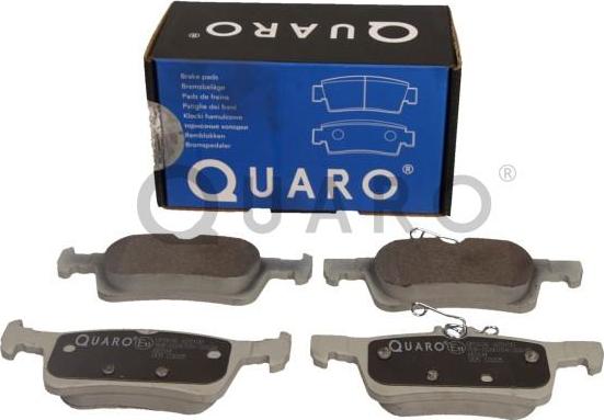 QUARO QP0696 - Тормозные колодки, дисковые, комплект autospares.lv