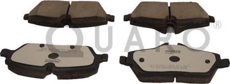 QUARO QP0640C - Тормозные колодки, дисковые, комплект autospares.lv