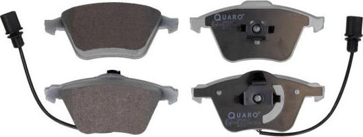 QUARO QP0067 - Тормозные колодки, дисковые, комплект autospares.lv