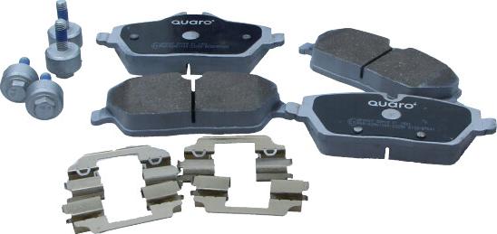 QUARO QP0007 - Тормозные колодки, дисковые, комплект autospares.lv