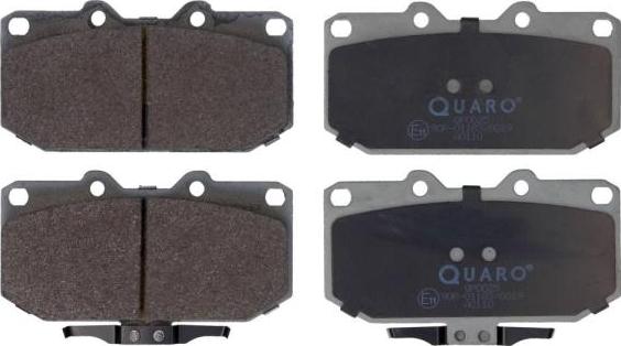 QUARO QP0025 - Тормозные колодки, дисковые, комплект autospares.lv