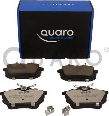 QUARO QP0027C - Тормозные колодки, дисковые, комплект autospares.lv