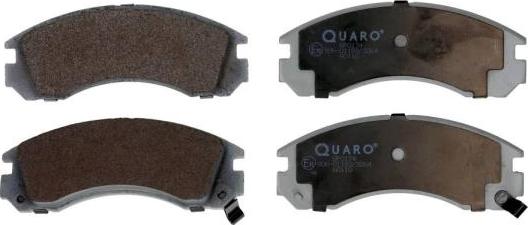 QUARO QP0174 - Тормозные колодки, дисковые, комплект autospares.lv