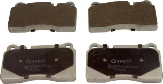 QUARO QP0851 - Тормозные колодки, дисковые, комплект autospares.lv