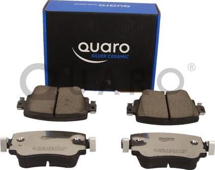 QUARO QP0399C - Тормозные колодки, дисковые, комплект autospares.lv