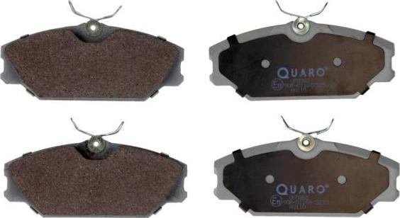 QUARO QP0362 - Тормозные колодки, дисковые, комплект autospares.lv
