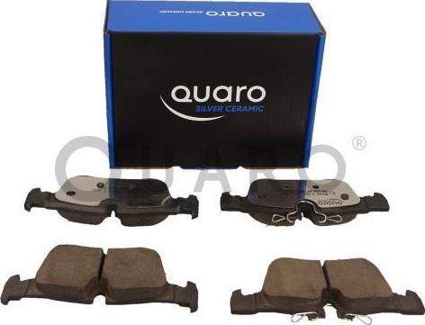 QUARO QP0244C - Тормозные колодки, дисковые, комплект autospares.lv