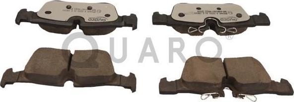 QUARO QP0244C - Тормозные колодки, дисковые, комплект autospares.lv