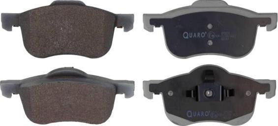 QUARO QP0201 - Тормозные колодки, дисковые, комплект autospares.lv
