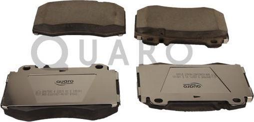 QUARO QP0759C - Тормозные колодки, дисковые, комплект autospares.lv