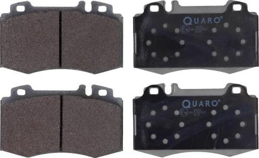 QUARO QP0759 - Тормозные колодки, дисковые, комплект autospares.lv