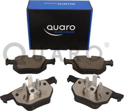 QUARO QP0762C - Тормозные колодки, дисковые, комплект autospares.lv