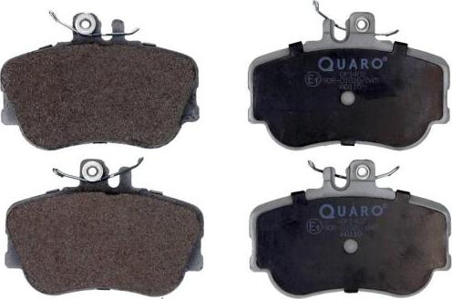 QUARO QP1402 - Тормозные колодки, дисковые, комплект autospares.lv