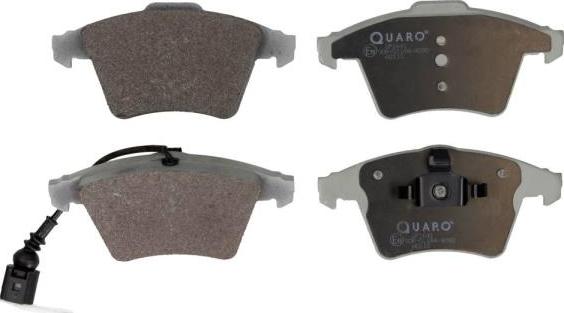 QUARO QP1641 - Тормозные колодки, дисковые, комплект autospares.lv