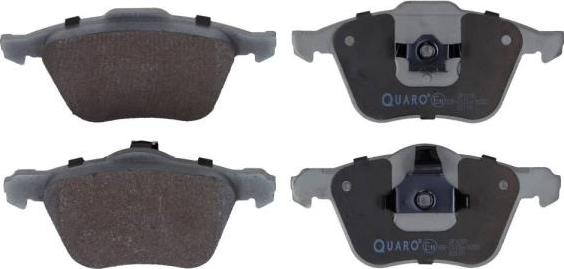 QUARO QP1090 - Тормозные колодки, дисковые, комплект autospares.lv