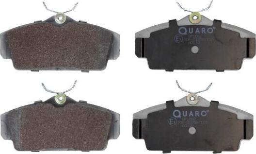 QUARO QP1082 - Тормозные колодки, дисковые, комплект autospares.lv
