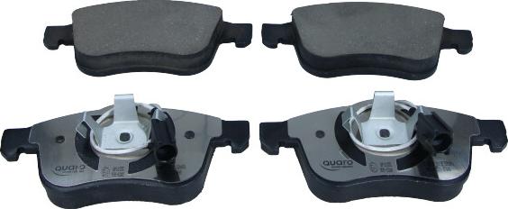 QUARO QP1035C - Тормозные колодки, дисковые, комплект autospares.lv