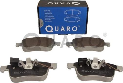 QUARO QP1035 - Тормозные колодки, дисковые, комплект autospares.lv