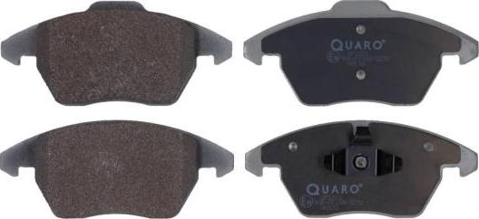 QUARO QP1022 - Тормозные колодки, дисковые, комплект autospares.lv