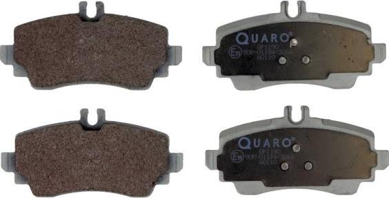 QUARO QP1190 - Тормозные колодки, дисковые, комплект autospares.lv