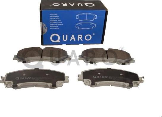 QUARO QP1148 - Тормозные колодки, дисковые, комплект autospares.lv