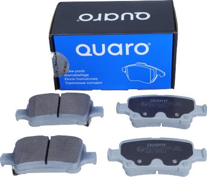 QUARO QP1127 - Тормозные колодки, дисковые, комплект autospares.lv