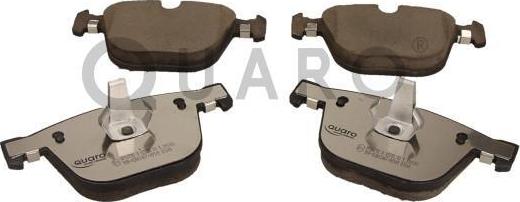 QUARO QP1173C - Тормозные колодки, дисковые, комплект autospares.lv
