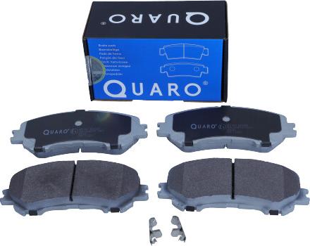 QUARO QP1347 - Тормозные колодки, дисковые, комплект autospares.lv