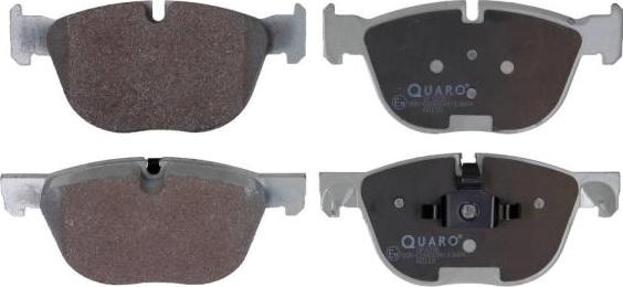 QUARO QP1286 - Тормозные колодки, дисковые, комплект autospares.lv