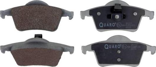 QUARO QP1737 - Тормозные колодки, дисковые, комплект autospares.lv