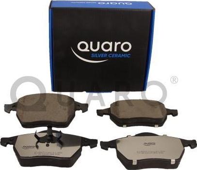 QUARO QP8417C - Тормозные колодки, дисковые, комплект autospares.lv