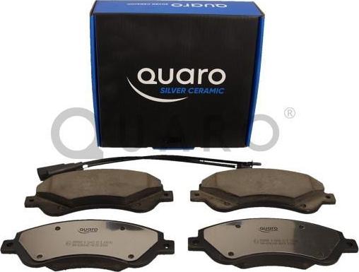 QUARO QP8559C - Тормозные колодки, дисковые, комплект autospares.lv